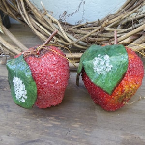 Centerpiece/Lot of faux fruit/Decorative faux fruits/Vintage beaded fruit/Faux fruits/Decorative apple fruits/Artificial Fake Sugar apple