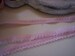 2 yards Pink elastic trim/Vintage elastic trim/Sewing trim/Costume elastic trim/1/2''Elastic pink lace ribbon trim/Mask making sewing supply 
