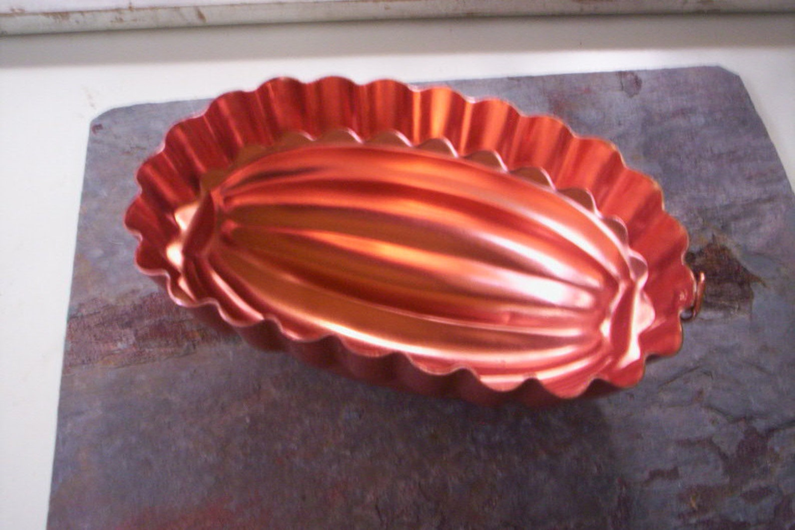 Vintage Jello Mold/metal Mold/cake Pan Mold/copper Pan/mold Etsy
