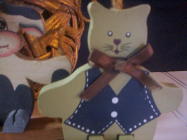 Vintage wood ornamentWood animal ornamentRustic ornamentChristmas Country decorWood ornamentsChristmas ornamentFathers day wood /& gift