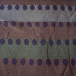 Sewing supplyDot fabric/Striped fabric/Striped and dot fabric/Earth tones fabric/Sewing fabric/sewing/1-1/2 yards fabric/Fall color fabric