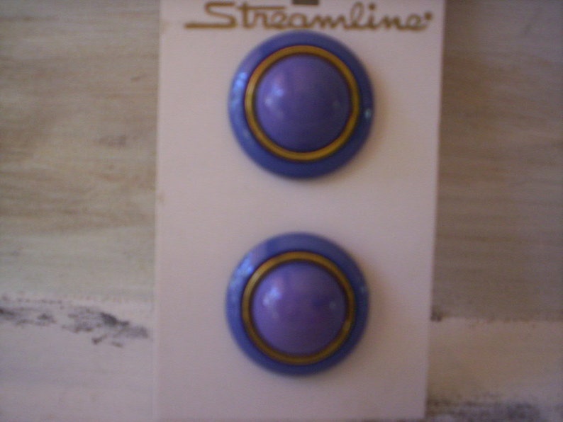 Stream Line Gold Buttons Streamline/streamline Buttons/plastic Buttons/blue and Gold Button ...