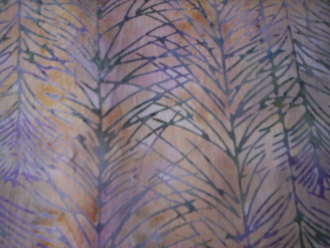 Watercolor Abstract Cotton Fabric - Quilting & Sewing Supply Multicolor ...