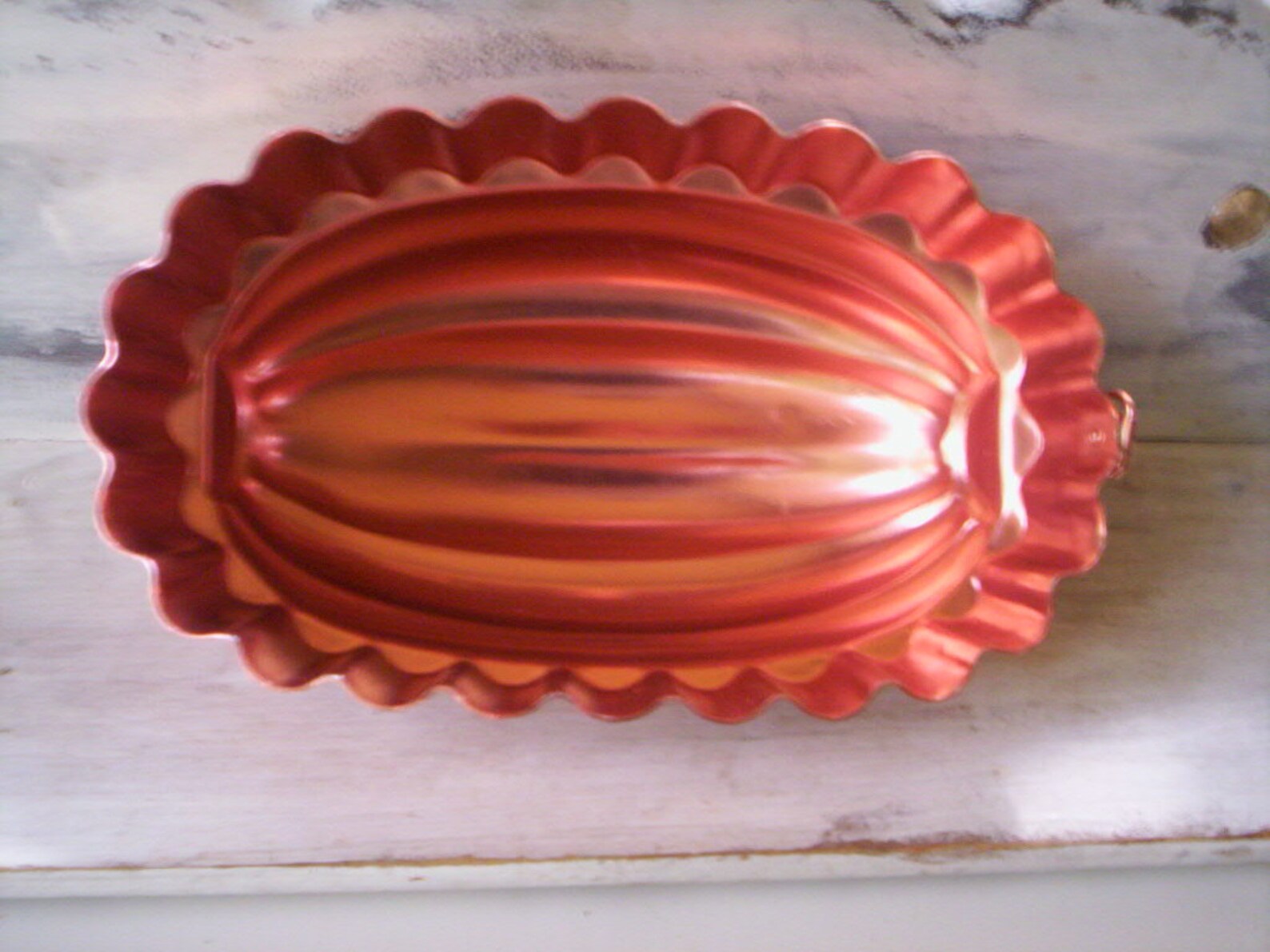 Vintage Jello Mold/metal Mold/cake Pan Mold/copper Pan/mold Etsy