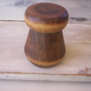 Vintage salt and pepper shaker/Wood salt and pepper shaker/Table decor/Rustic wood shaker/Father&#39;s day gift/Dining & serving/Rustic decor
