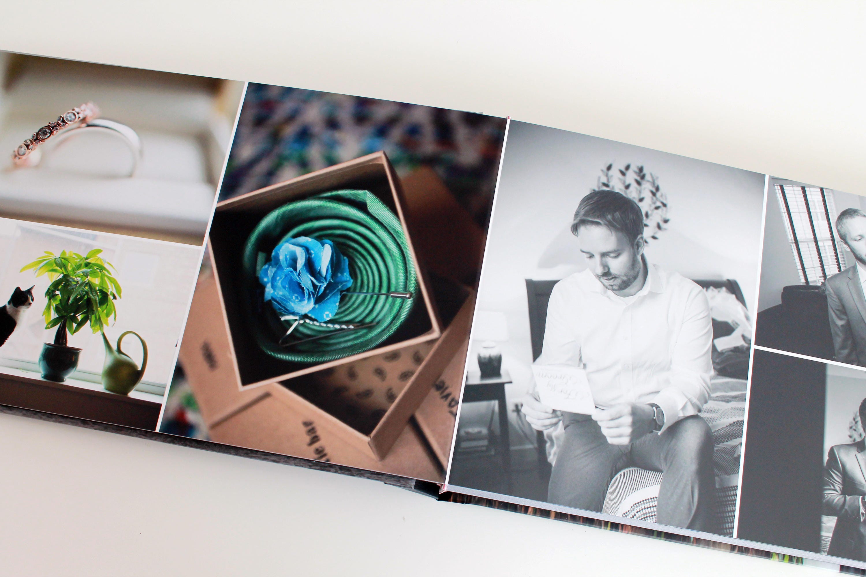 Personalized Wedding Photo Album/ 8X12 Photo cover flush mount Etsy