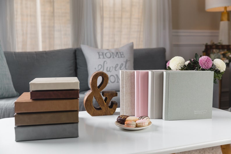 Custom Wedding photo album/10X8 Acrylic Cover wedding album Etsy