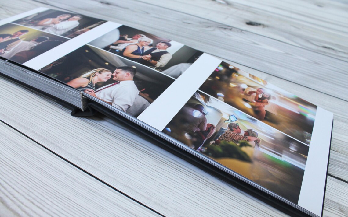 Personalized Wedding Photo Album/ 8X12 Photo Cover Flush Mount Etsy