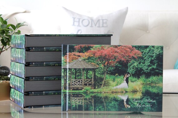Personalized Wedding Photo Album 8x12 Photo Cover Flush Mount Etsy