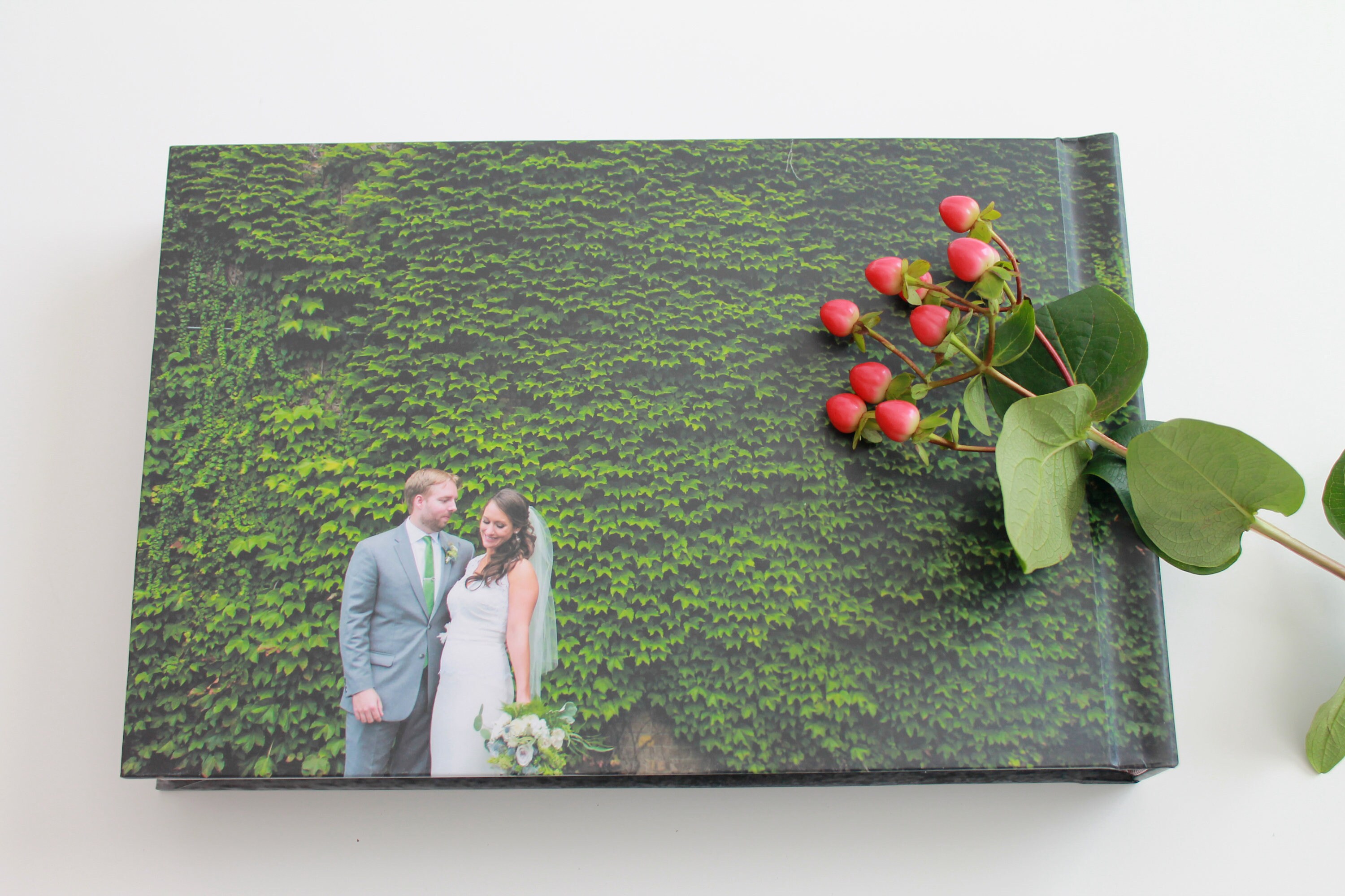 Personalized Wedding Photo Album/ 8X12 Photo cover flush mount Etsy