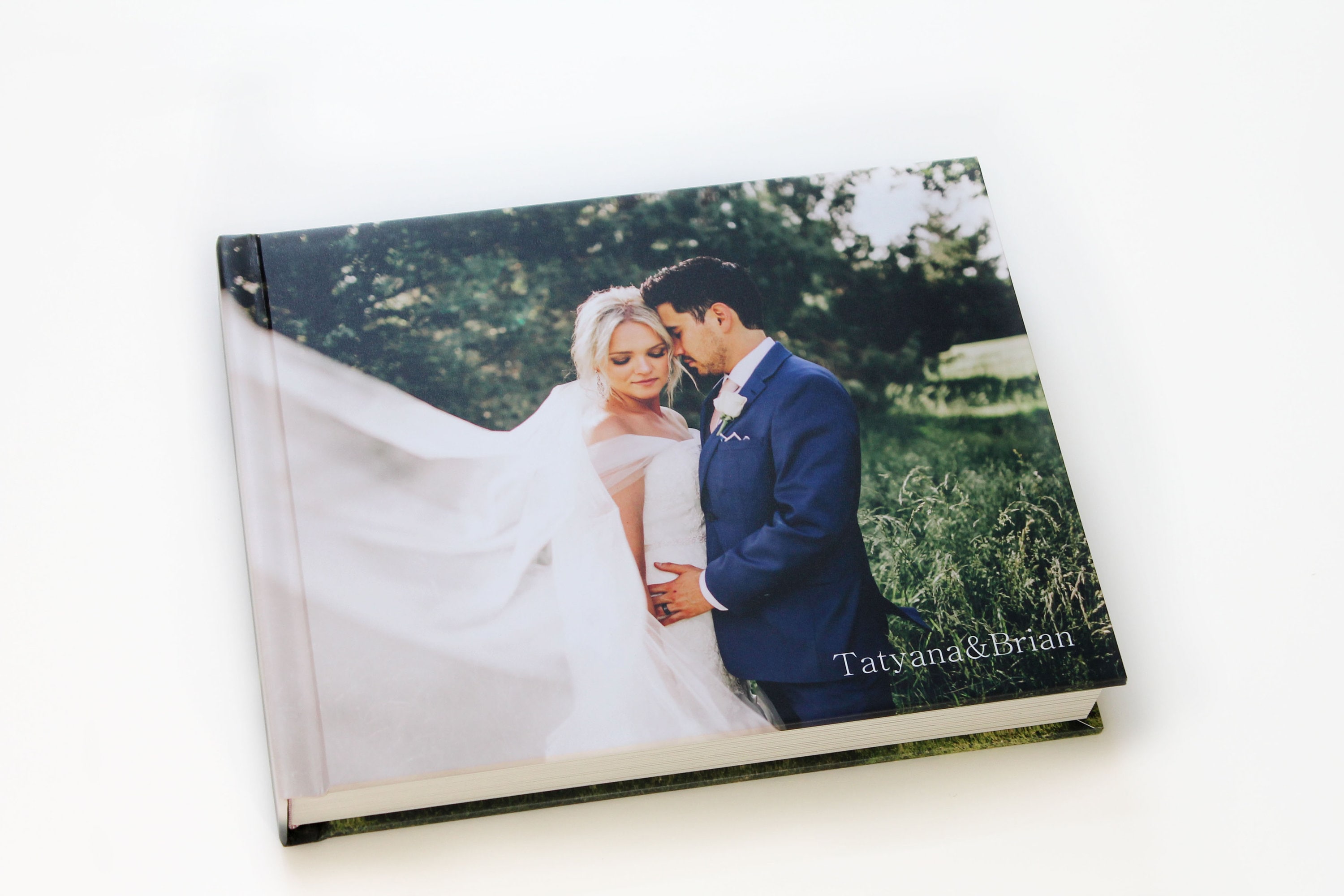 Personalized Wedding Photo Album/ 8X10 Photo cover flush mount Etsy
