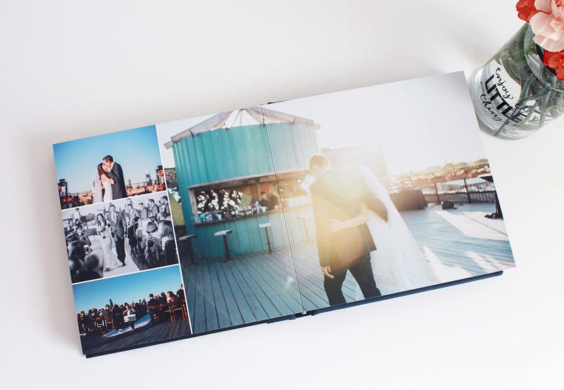 Custom Wedding photo album/10X10 Acrylic Cover wedding album Etsy