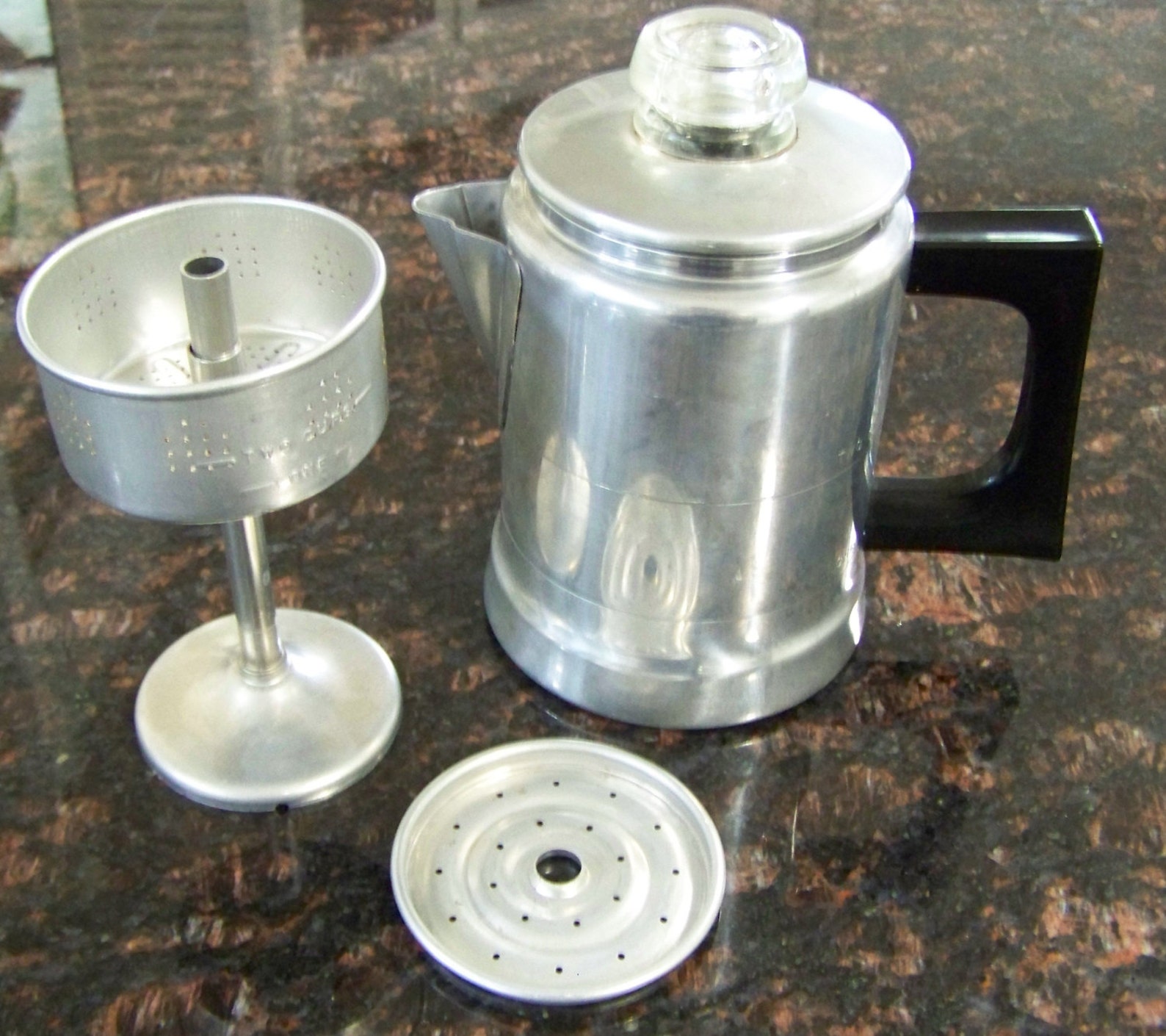 Aluminum Stovetop Coffee Pot at Otis Taylor blog
