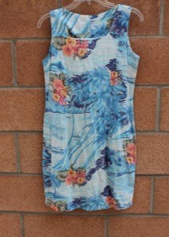 Tropical Print Dress