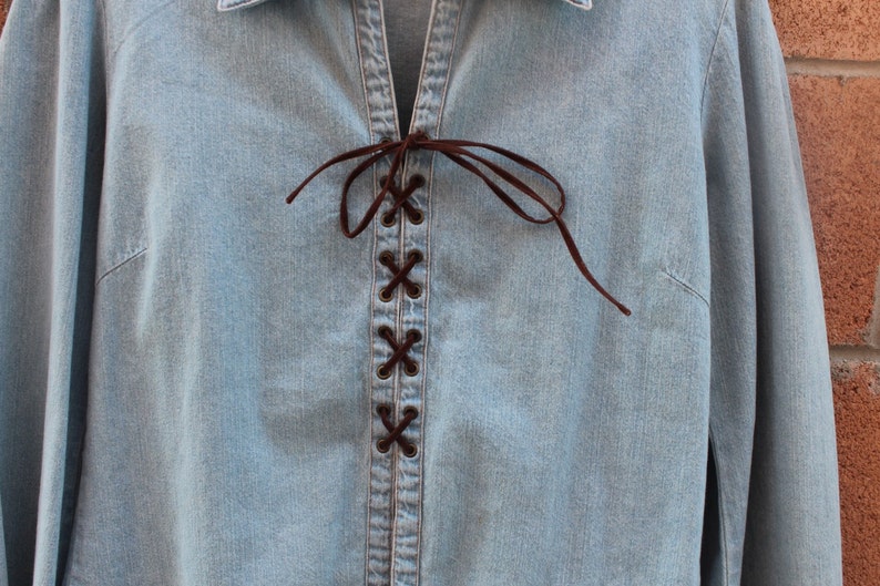 JEAN BLOUSE