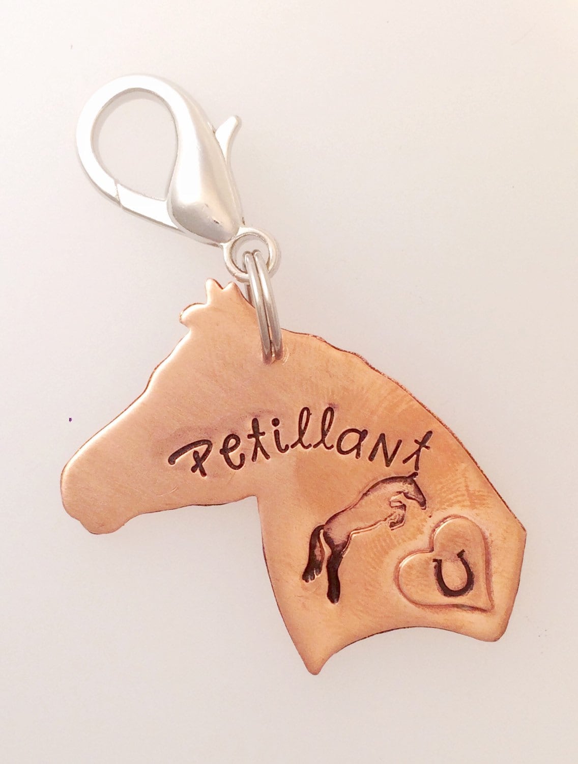 Personalized horse tag horse ID tag bridle charm halter Etsy