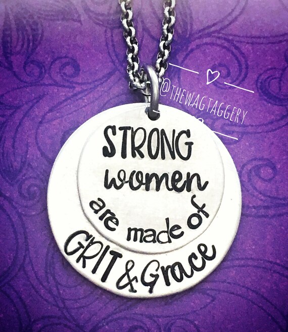 Grit 2024 necklace etsy