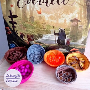 storage Cotton bowls for EVERDELL boardgaming