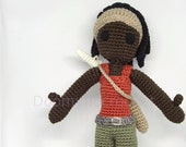 Michonne The Walking Dead Figurine crochet en coton