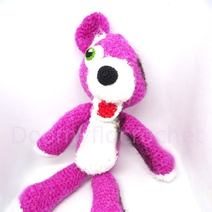Breaking Bad Pink Teddy Bear plush crochet style image 2