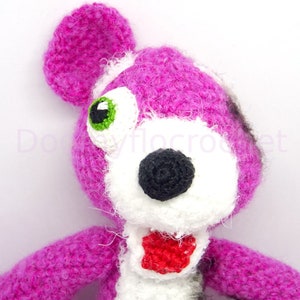 Breaking Bad Pink Teddy Bear plush crochet style image 10