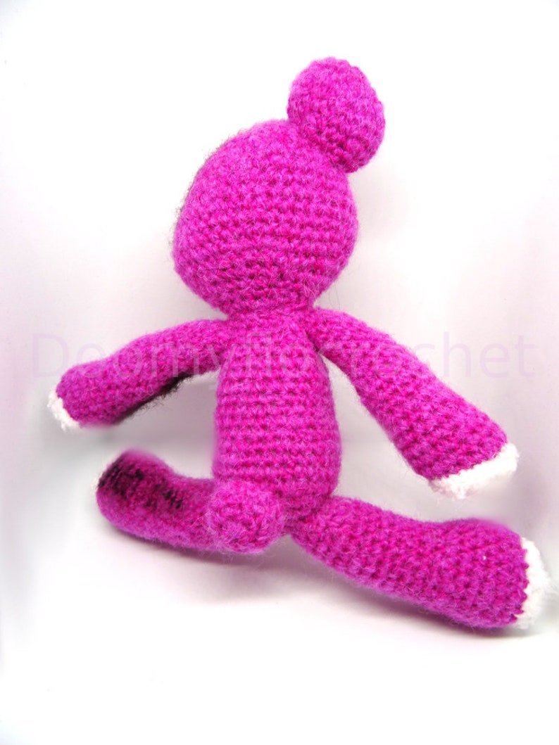 Breaking Bad Pink Teddy Bear plush crochet style image 6