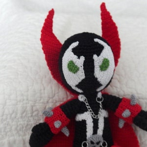 Spawn doll textile crocheted figurine amigurumi superheroe comics us 画像 10