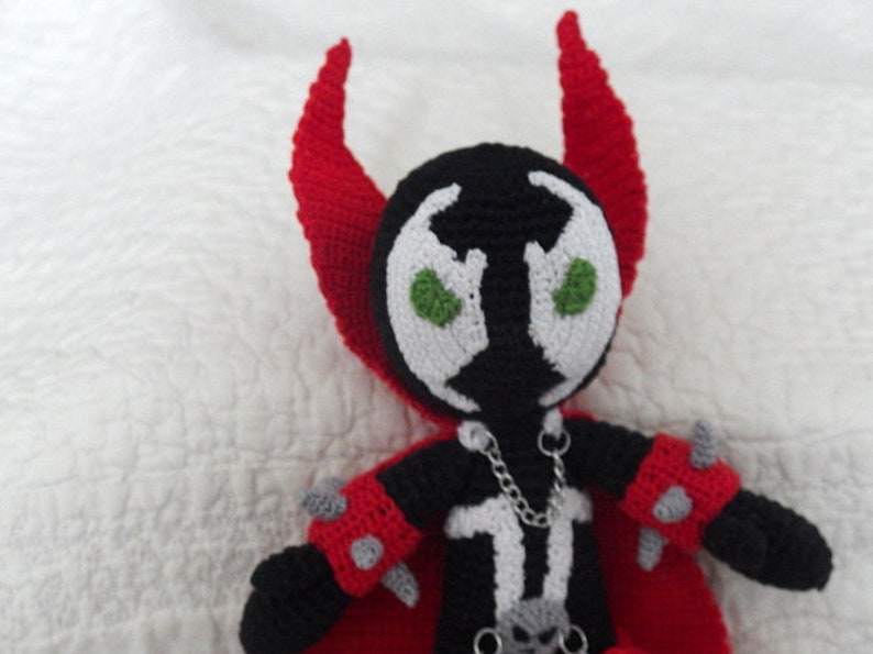 Spawn doll textile crocheted figurine amigurumi superheroe comics us 画像 10
