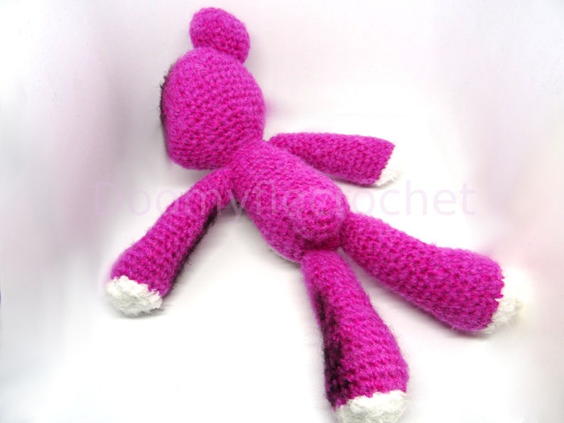 Breaking Bad Pink Teddy Bear plush crochet style image 7