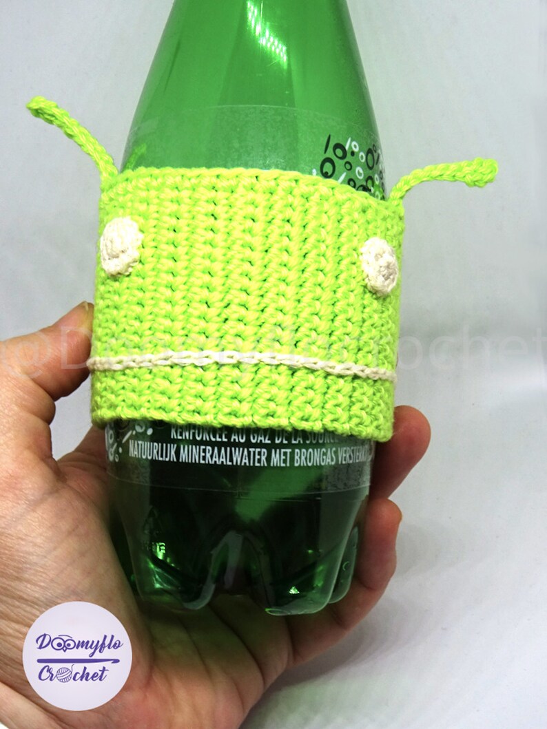 Cozy cup Bugdroid mascot in green cotton Android image 3