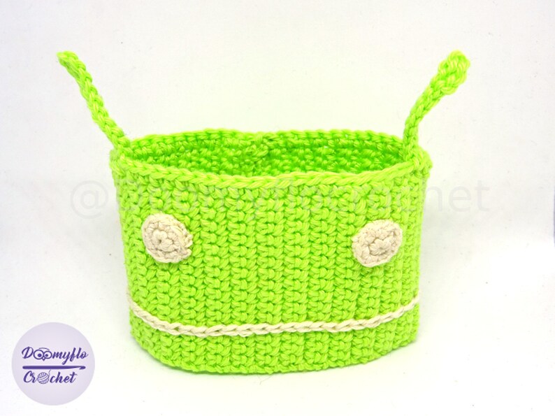 Cozy cup Bugdroid mascot in green cotton Android image 6