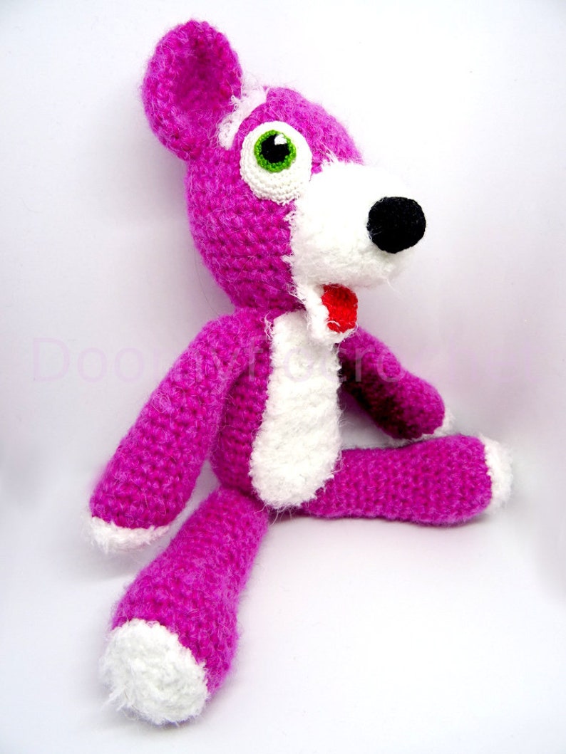 Breaking Bad Pink Teddy Bear plush crochet style image 4