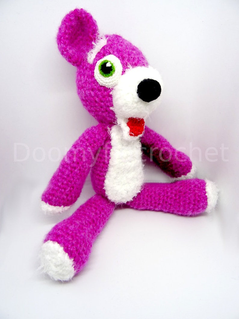 Breaking Bad Pink Teddy Bear plush crochet style image 5