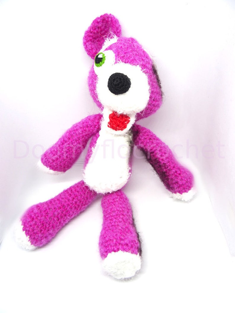 Breaking Bad Pink Teddy Bear plush crochet style image 2