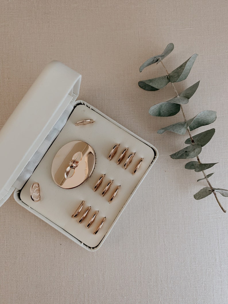 Rose gold wedding coins Breathtaking 14K Laminate Rose Gold Etsy