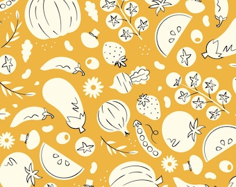 Freshly Picked - Yellow - Homestead Haven - Shelby Warwood - Cloud 9 Fabrics - Poplin Freshly Picked - Yellow - Homestead Haven - Shelby Warwood - Cloud 9 Fabrics - Poplin