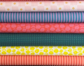 Flower Patch - Hidden Thicket - Leah Duncan - Cloud 9 Fabrics - Poplin Flower Patch - Hidden Thicket - Leah Duncan - Cloud 9 Fabrics - Poplin