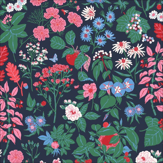 Fall Forage - Autumn Walk - Emily Taylor - Cloud 9 Fabrics - Poplin Fall Forage - Autumn Walk - Emily Taylor - Cloud 9 Fabrics - Poplin
