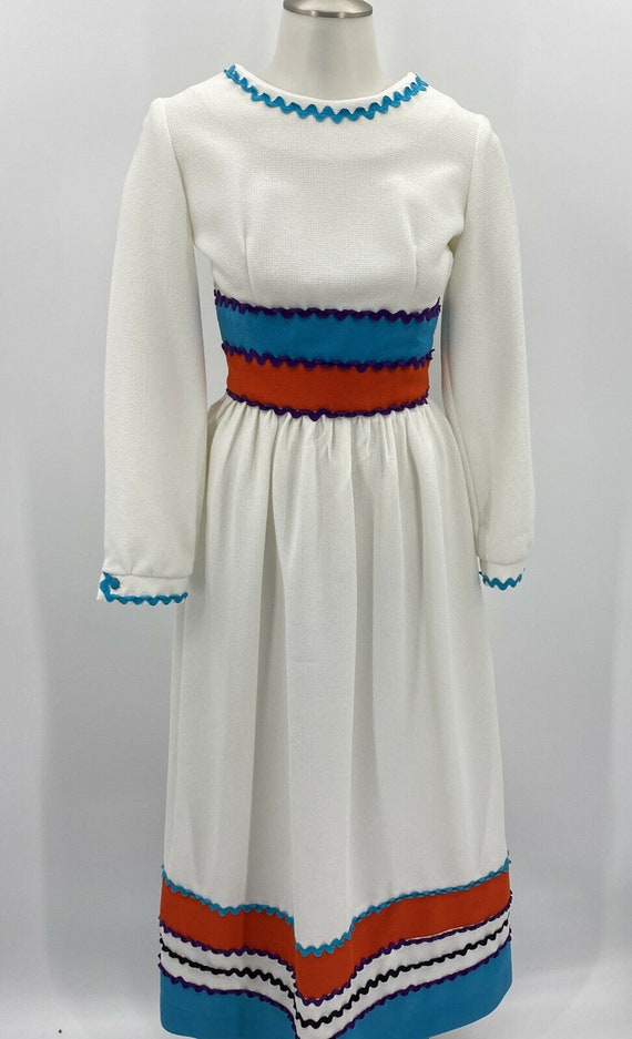 Vintage 60s 70s Vicky Vaughn Junior Boho Festival… - image 1