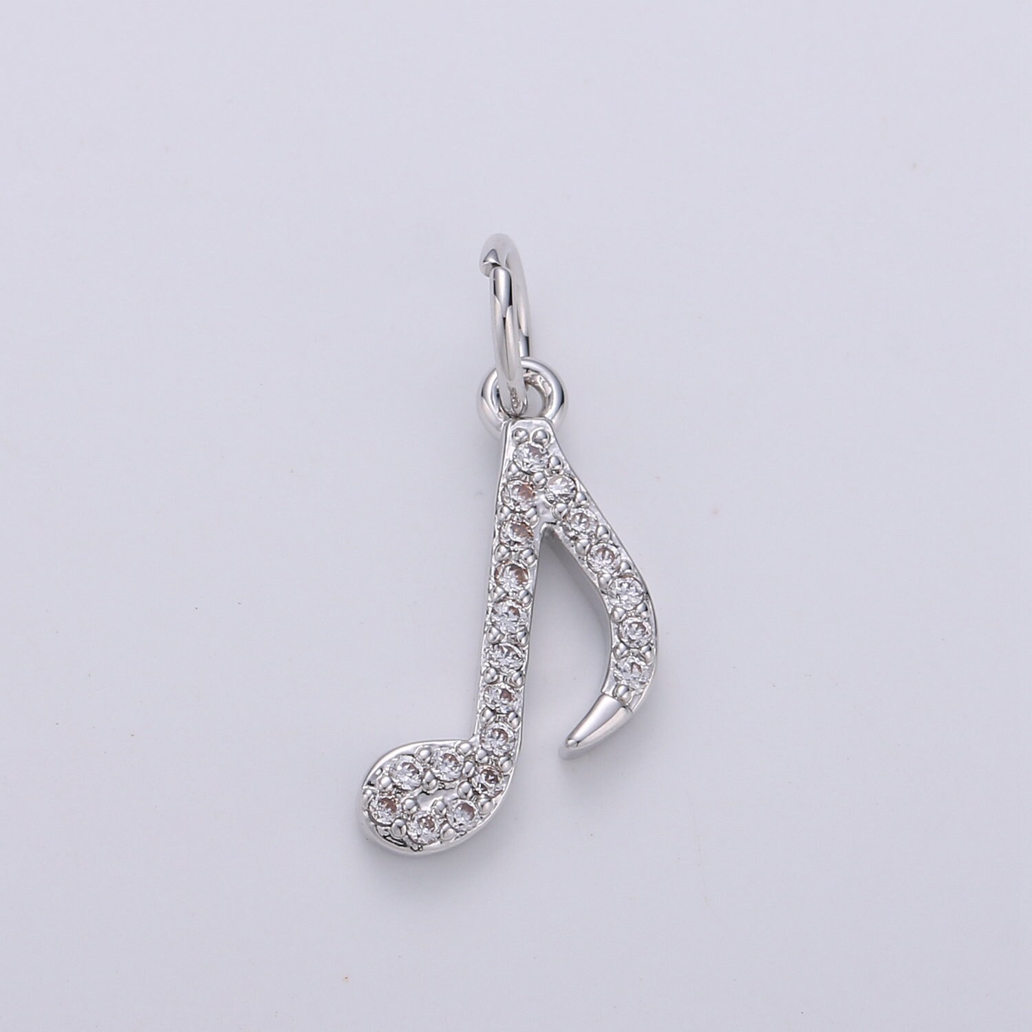 Musical Note Charm Music Pendant Gold Filled Charm Musician Etsy