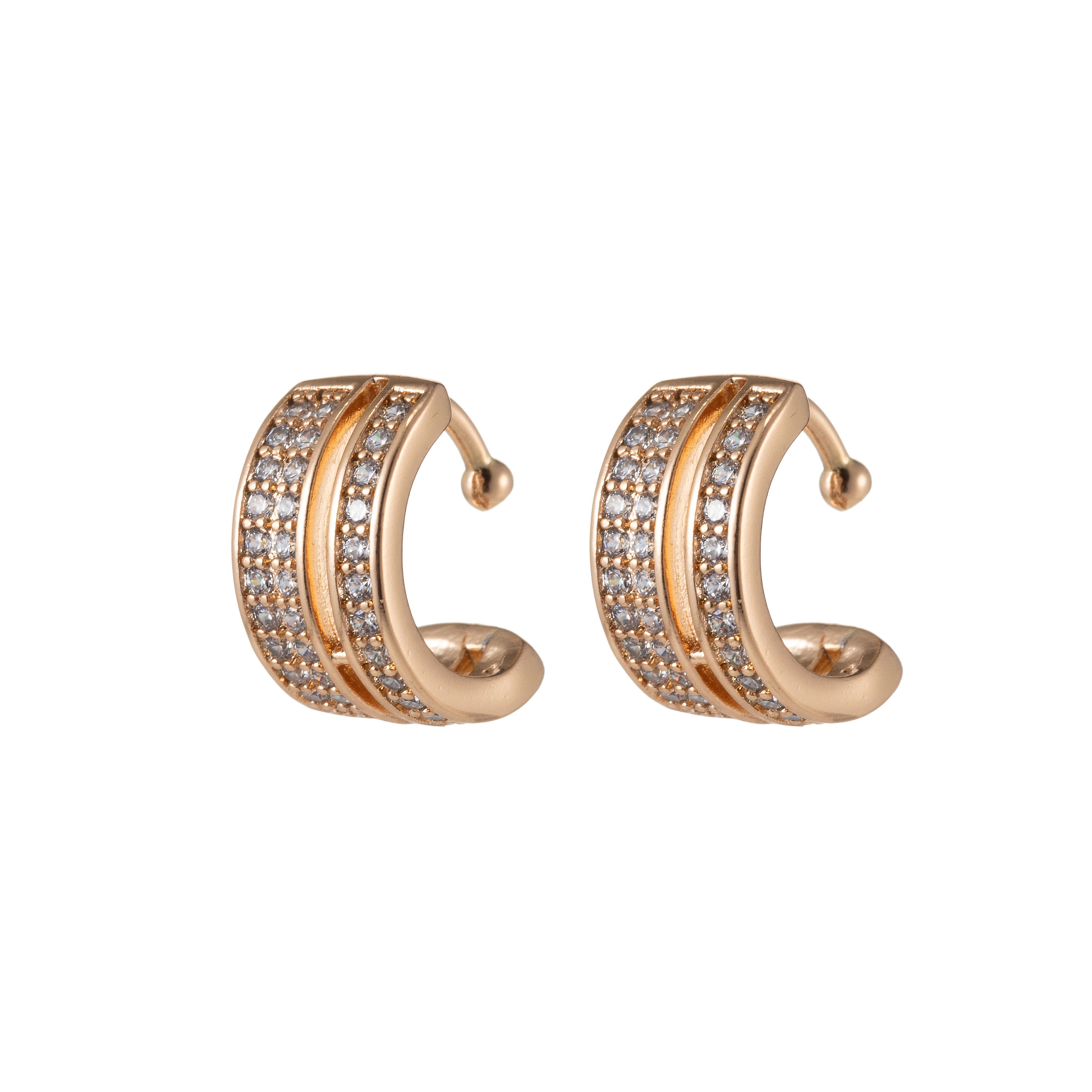 Dainty Wide Ear Cuff GoldWrap Earring Ear CuffNo Piercing Etsy