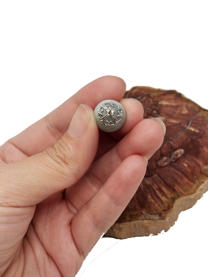 Swirl Style Bead Topper White Gold Filled Flower Bead Cap Bead Making for Bracelet Necklace Supplies Findings Jewelry Making