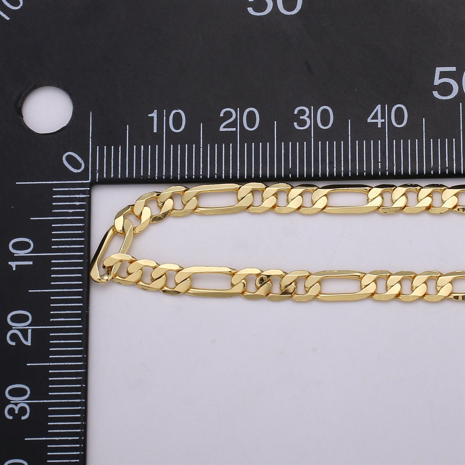 4-5mm-figaro-chain-18k-gold-filled-figaro-chain-flat-figaro-etsy