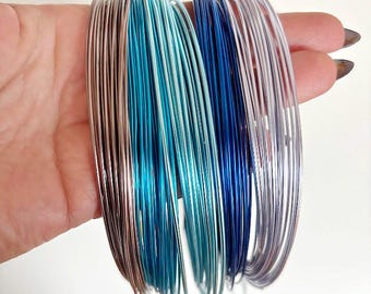 Aluminium Wire 1 mm – 10 meters (32.8 feet) – Jewelry Craft Wire Wrapping – Soft Colored Aluminum Wire for DIY handmade projects-1