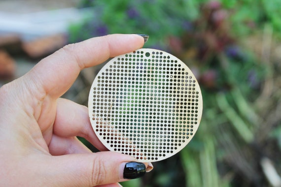 Cross stitch shop pendant blank