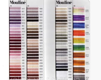 Madeira Mouline Embroidery Floss 10m | 6-Strand Sticktwist | Any Color Available on Request - 4