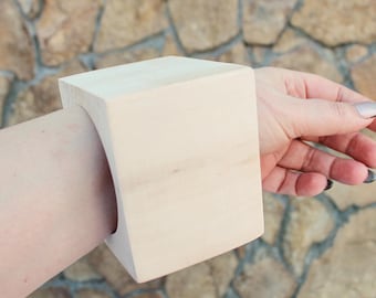 Bracciali in legno - L'eleganza è il modo in cui sappiamo