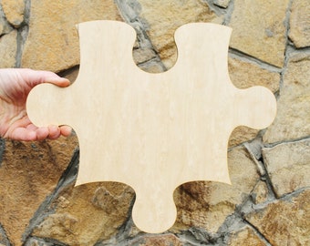 Grande pièce PUZZLE déco en bois - Déco intérieure - Déco murale DIY