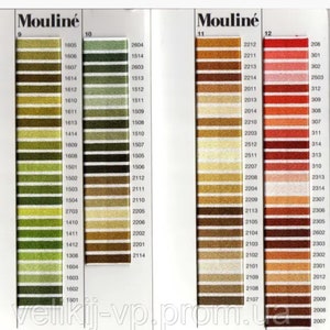 Mouline embroidery yarn 10 m 11 yards - sticktwist six strand floss, color choice - Madeira - made in Germany - 3