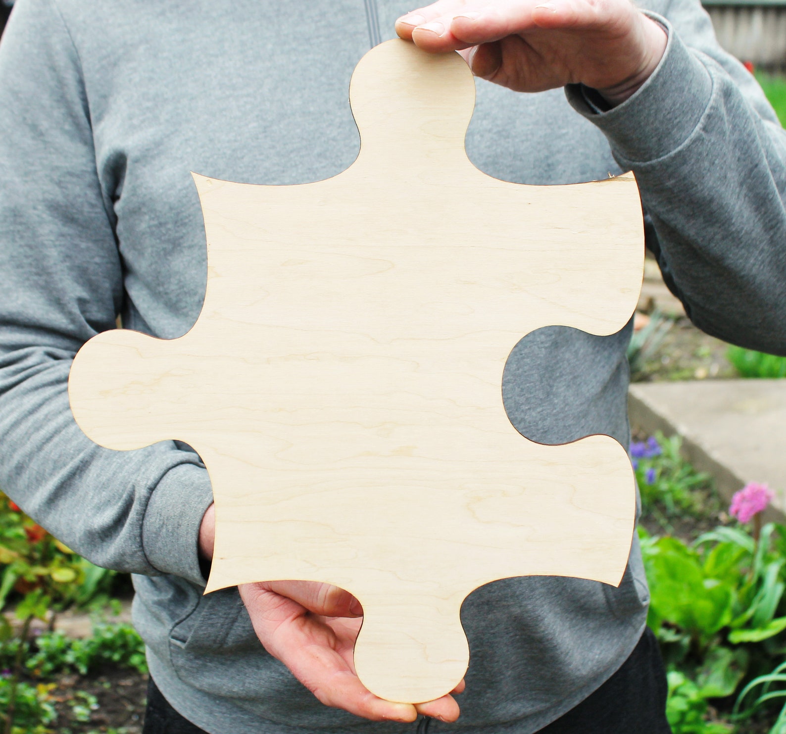 Big Wooden Decor PUZZLE Piece - Home Decor - DIY Wall Decor - Etsy
